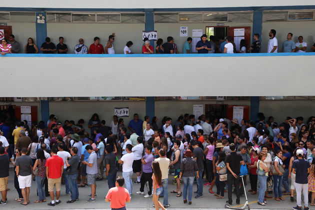Resultados electorales Perú